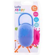 Lolly Porta Chupeta Clean - Azul