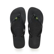 Chinelo havaianas unissex brasil 33/4 preto