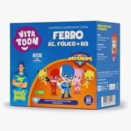 VITATOON FER+VIT B12+AC FOL2G PESSE 30GOMAS