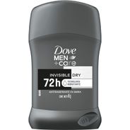 Dove Men+Care Antitranspirante em Barra Invisible Dry 45g