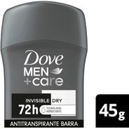 Dove Men+Care Antitranspirante em Barra Invisible Dry 45g