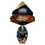 Ovo de Páscoa ao Leite Rocklets Arcor 220g