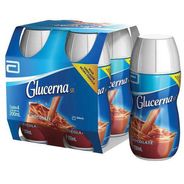 Kit Suplemento Alimentar Glucerna SR Chocolate 200ml - 4 unidades