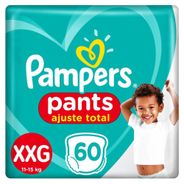 Fralda Pampers Pants Ajuste Total Top XXG 60 Unidades