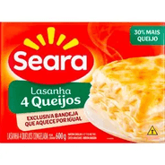 Lasanha Seara 4 Queijos 600G