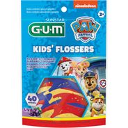 Fio Dental Infantil,Flosser GUM Patrulha Canina,Gum, Sortidas