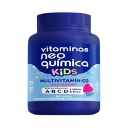 Vitaminas Neo Quimica Kids Morango 60 Comprimidos Mastigaveis