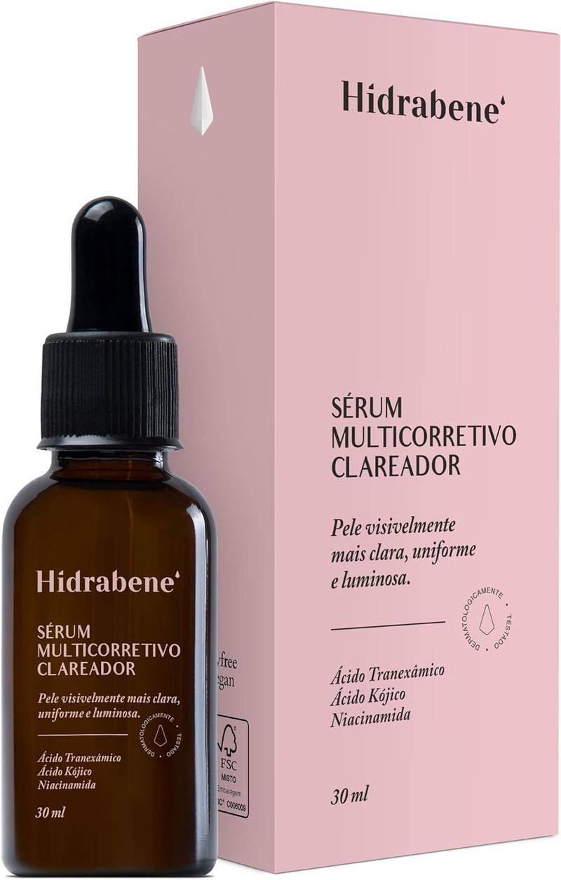 Serum Facial Hidrabene Multicorretivo Clareador 30Ml