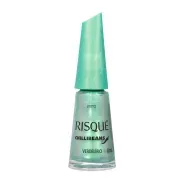 Esmalte Verde Água Risqué & Chilli Beans Verdelírio Efeito 8ml