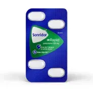 Sonridor Rapid + Forte Paracetamol 500mg + Cafeína 65mg 4 Comprimidos