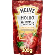 Molho de Tomate Heinz Tradicional, 300g