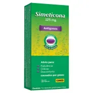 Simeticona 125mg 10 cápsulas Cimed Genérico