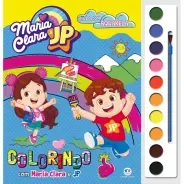 Livro Aquarela Maria Clara e JP - Colorindo com Maria Clara e JP