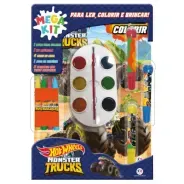 Livro Super Pack Hot Wheels - Ler, Colorir e Brincar