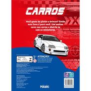 Livro Brinquedo Ilustrado Carros