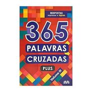 Livro 365 atividades 365 Palavras Cruzadas Plus - Volume III