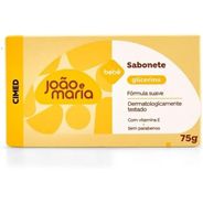 Sabonete João e Maria em Barra Glicerina 75g