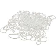 Santa Clara Elástico Pequeno Transparente para Cabelo - 200 Unidades