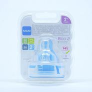 Bico Mamadeira MAM - número 2 - Fluxo Médio - Embalagem DUPLA