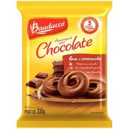 Biscoito Amanteigado Chocolate Multipack Bauducco 335g