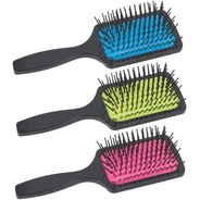 Escova Magic Colors Quadrada, Preto, Isacare