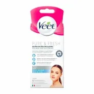 Folha Depilatória Axilas e Virilhas Veet Pure & Fresh 16 unidades