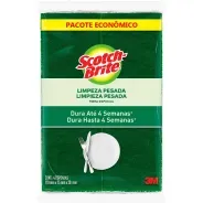 Esponja de Limpeza Scotch Brite 4 Unidades