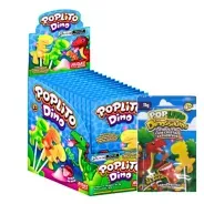Pirulito Audaz Dino Poplito Dinossauros 1 Unidade