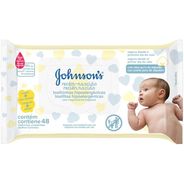 Johnson's Baby Lenços Umedecidos Baby Recém Nascido, 48 Unidades