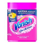 Tira Manchas em Pó Vanish Multi Power Oxi Action 450g para roupas coloridas