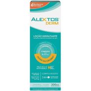 Loção Hidratante Alektos Derm Corpo e Rosto 200ml