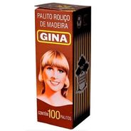 Palito De Dente Gina 100Unidades