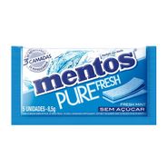 Gomas de Mascar, Mentos, Pure Fresh Mint