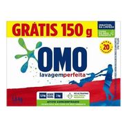 SABAO EM PO OMO LAVAGEM PERFEITA 1,6 KG+150G