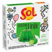 Gelatina de Limão Sol 20g