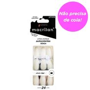 Unhas Postiças Autocolante Renda - Macrilan