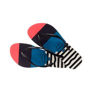 Sandália Havaianas Slim Harmony Branco/Preto 41/42