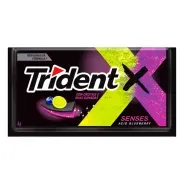 Trident XSenses Blueberry Limão - Display com 21 Unidades