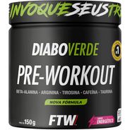 Pré-Treino Diabo Verde Ftw Energético 150G