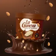 Pasta de Amendoim La Ganexa Leitinho Black 450G