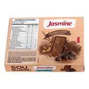 Biscoito Jasmine Sou Sweet Chocolate e Gotas Zero Açúcar 90g