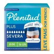 Fralda Geriatrica Plenitud Active Plus 16 Unidades P/M