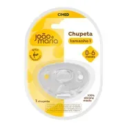 Chupeta João e Maria Orto Silicone Tamanho 1