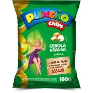 Pipocão Plincão Cebola e Salsa 100 g – Crocante e Saboroso