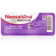 Neosaldina Muscular 300 mg – Relaxante Analgésico 10 Comprimiddos