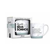 Caneca De Porcelana Urban Acredite Em Seus Sonhos 260ml