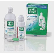 Kit Opti-Free Puremoist 300ml + 120ml – Com Estojo de Lentes