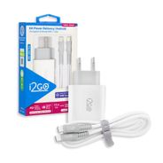 Carregador I2GO USB‑C 20W Ultra Rápido Power Delivery