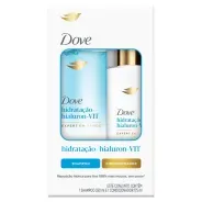 Kit Dove Hidratação + Hialuron-VIT Shampoo 350 ml + Cond. 175 ml