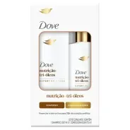 Kit Dove Cachos Ativos + Biotina 350ml +Condicionador 175ml